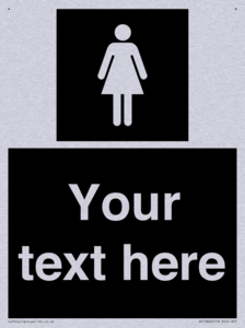 Custom information: black panel female